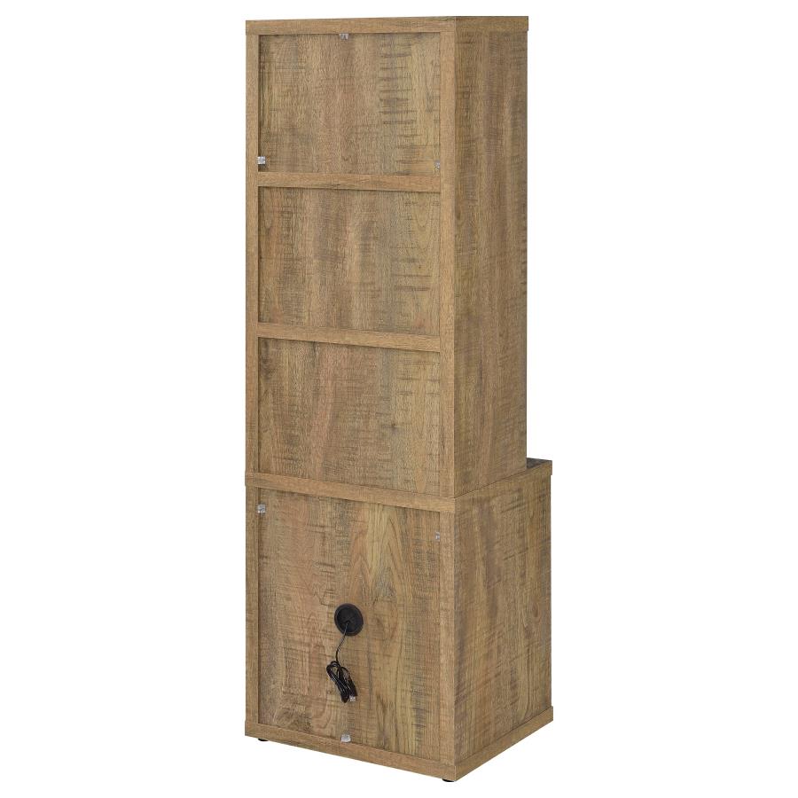Westpark 3-piece Wall Unit Bookcase Set with USB Mango - 802693-S3