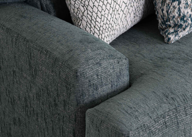 FRANK Emerald Sofa w/ Chaise - 96026345