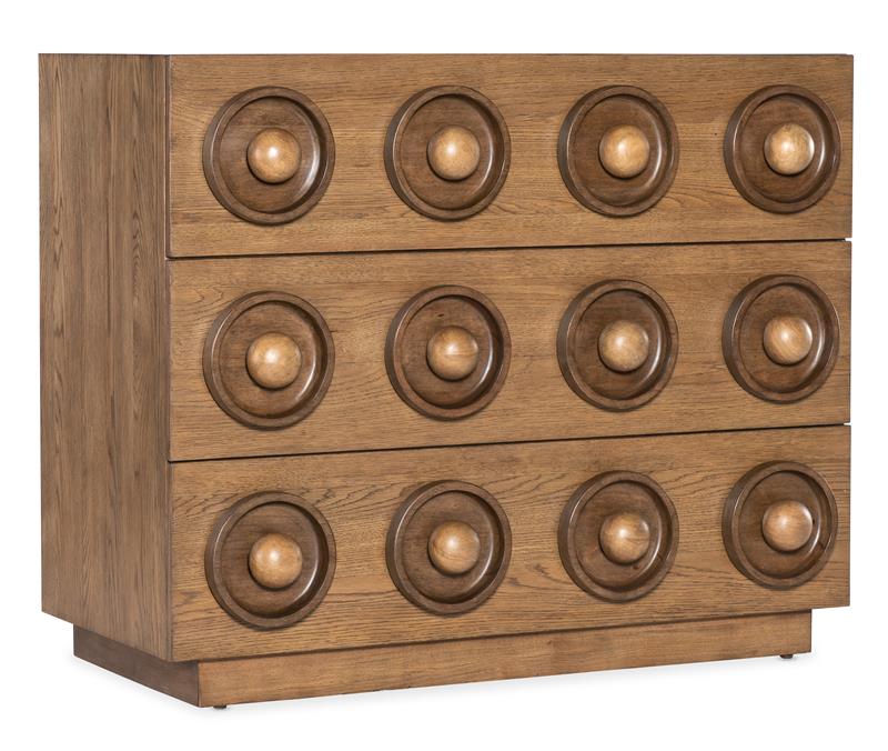 Commerce and Market Knobby 3-Drawer Accent Chest - 7228-50736-85