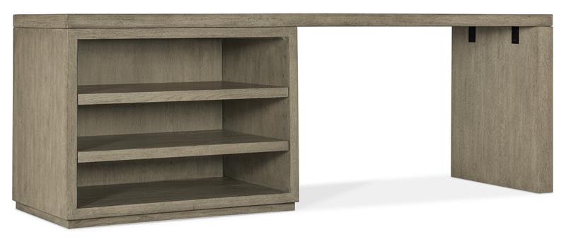 Linville Falls 84" Desk with Open Desk Cabinet - 6150-10916-85