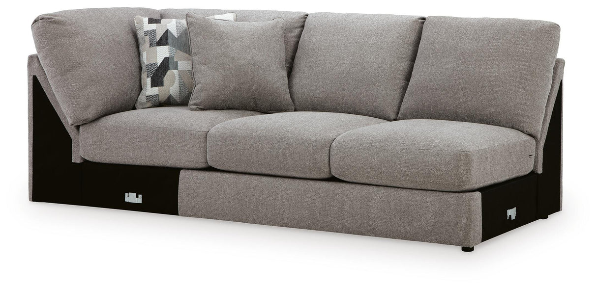 Lindon Left-Arm Facing Loveseat with Wedge - 8470430