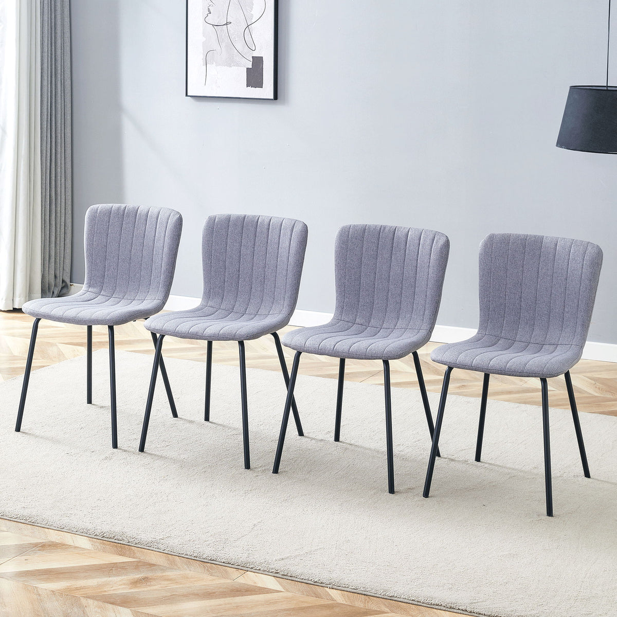 Luxury Minimalist Dining Chairs (Set of 4)