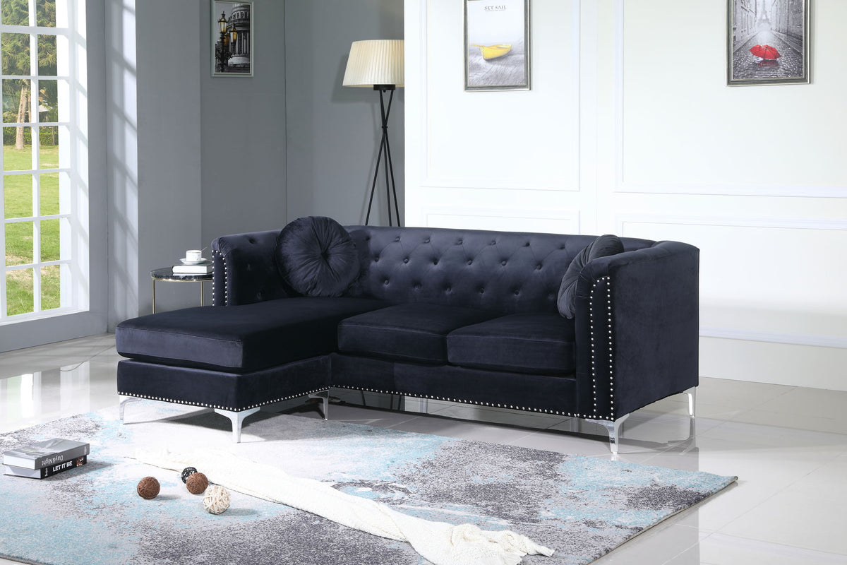 Pompano - Micro Suede Sofa Chaise