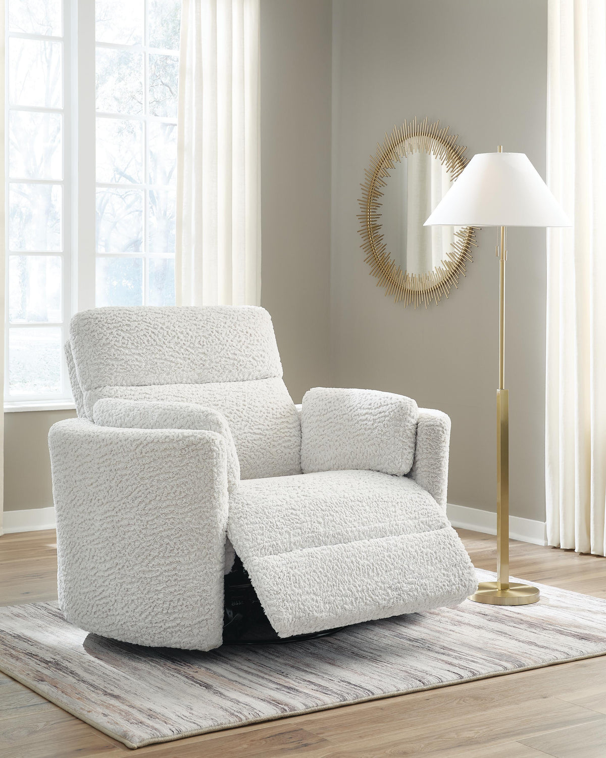 Gosaldo Swivel Power Glider Recliner - PC8630395