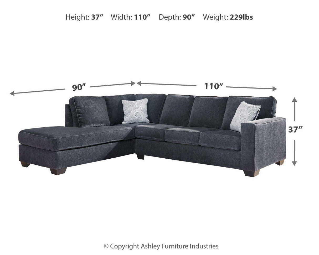Altari 2-Piece Sectional with Chaise - 87213S1