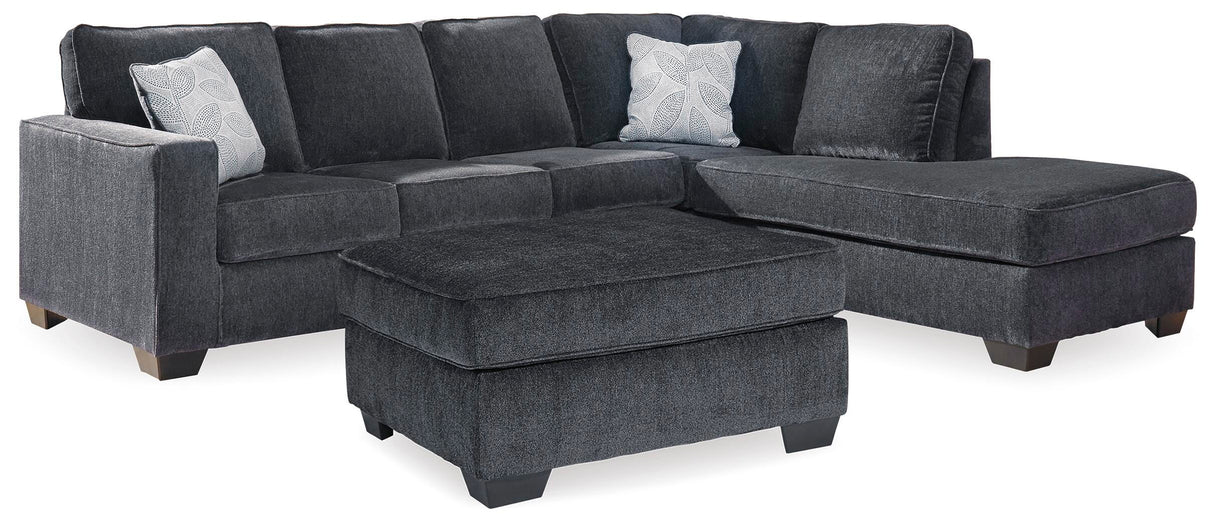 Altari 2-Piece Sectional and Ottoman - 87213U7