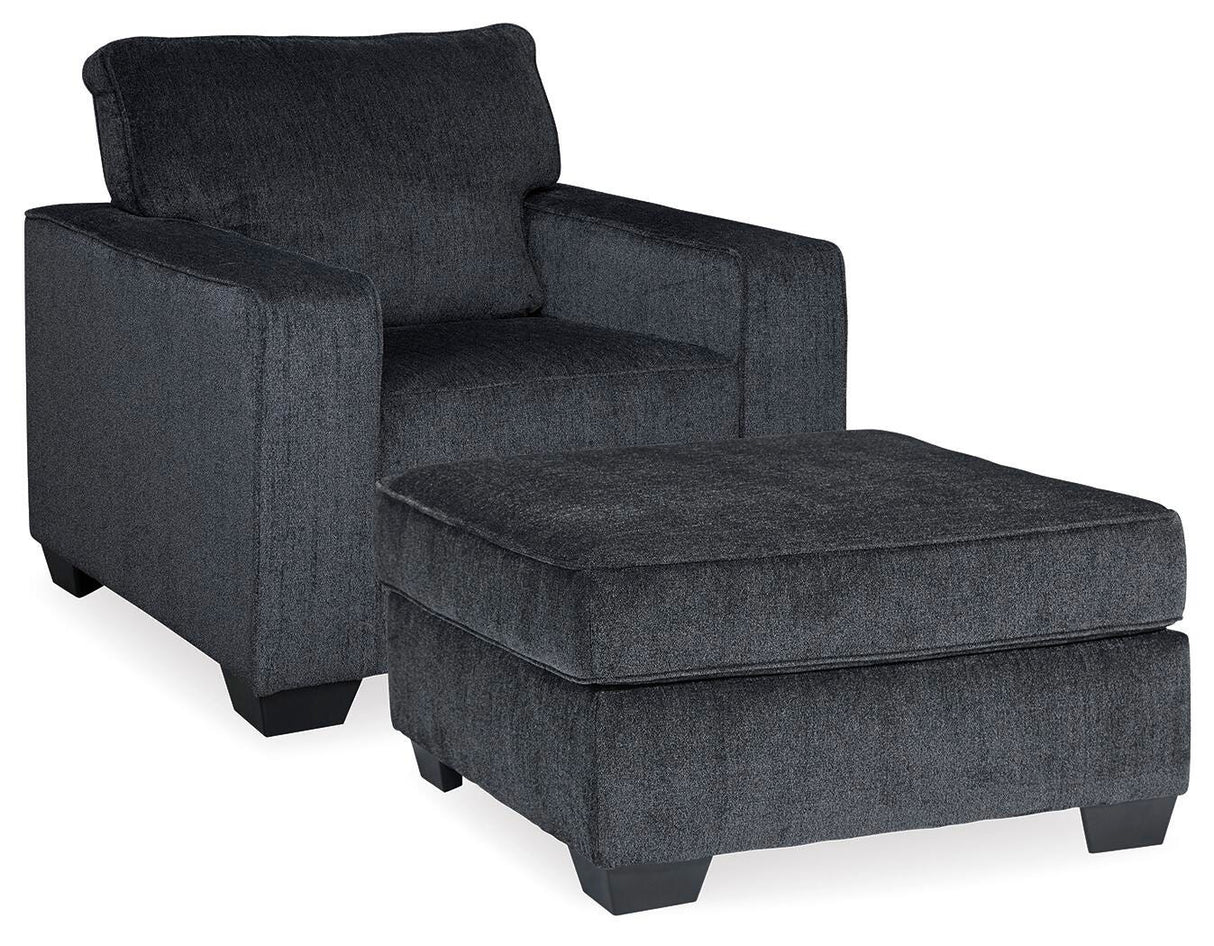 Altari Chair and Ottoman - 87213U6