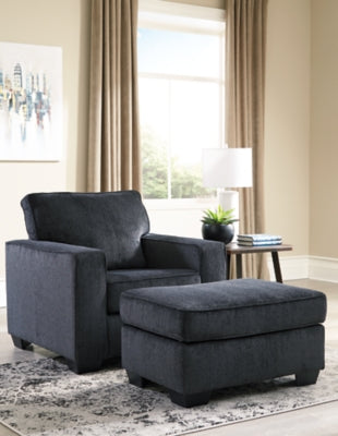 Altari Chair and Ottoman - 87213U2