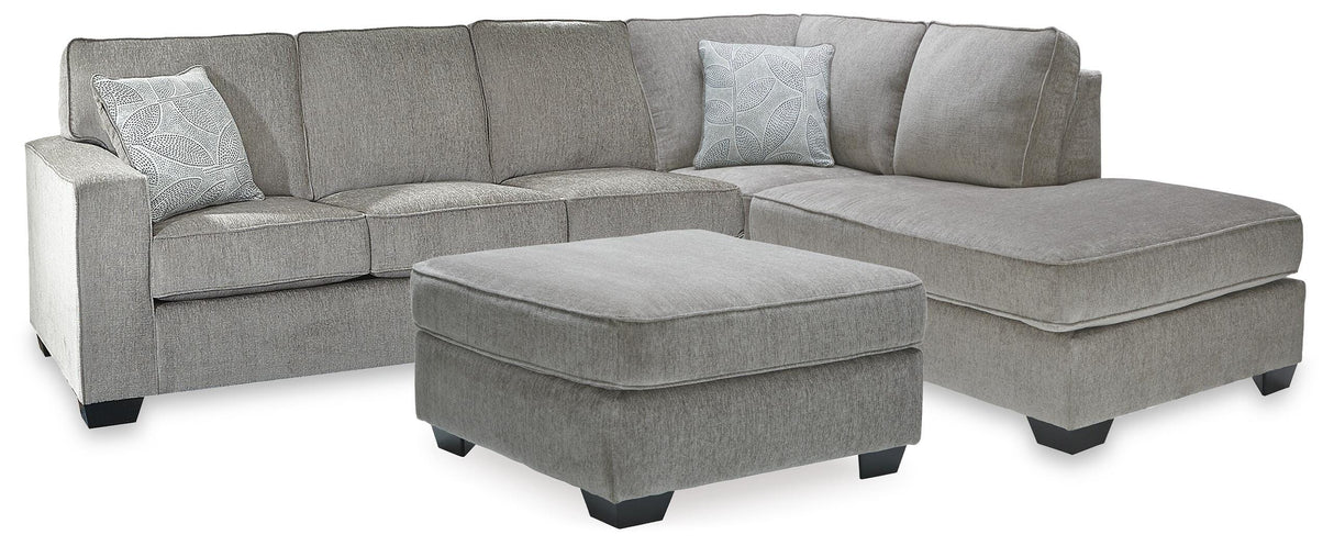 Altari 2-Piece Sleeper Sectional and Ottoman - 87214U8