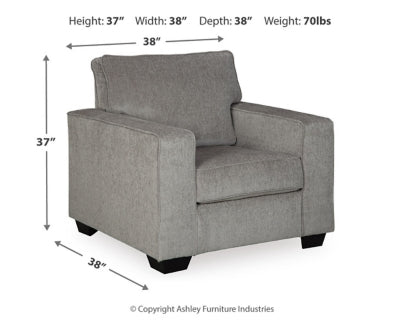 Altari Chair and Ottoman - 87214U4