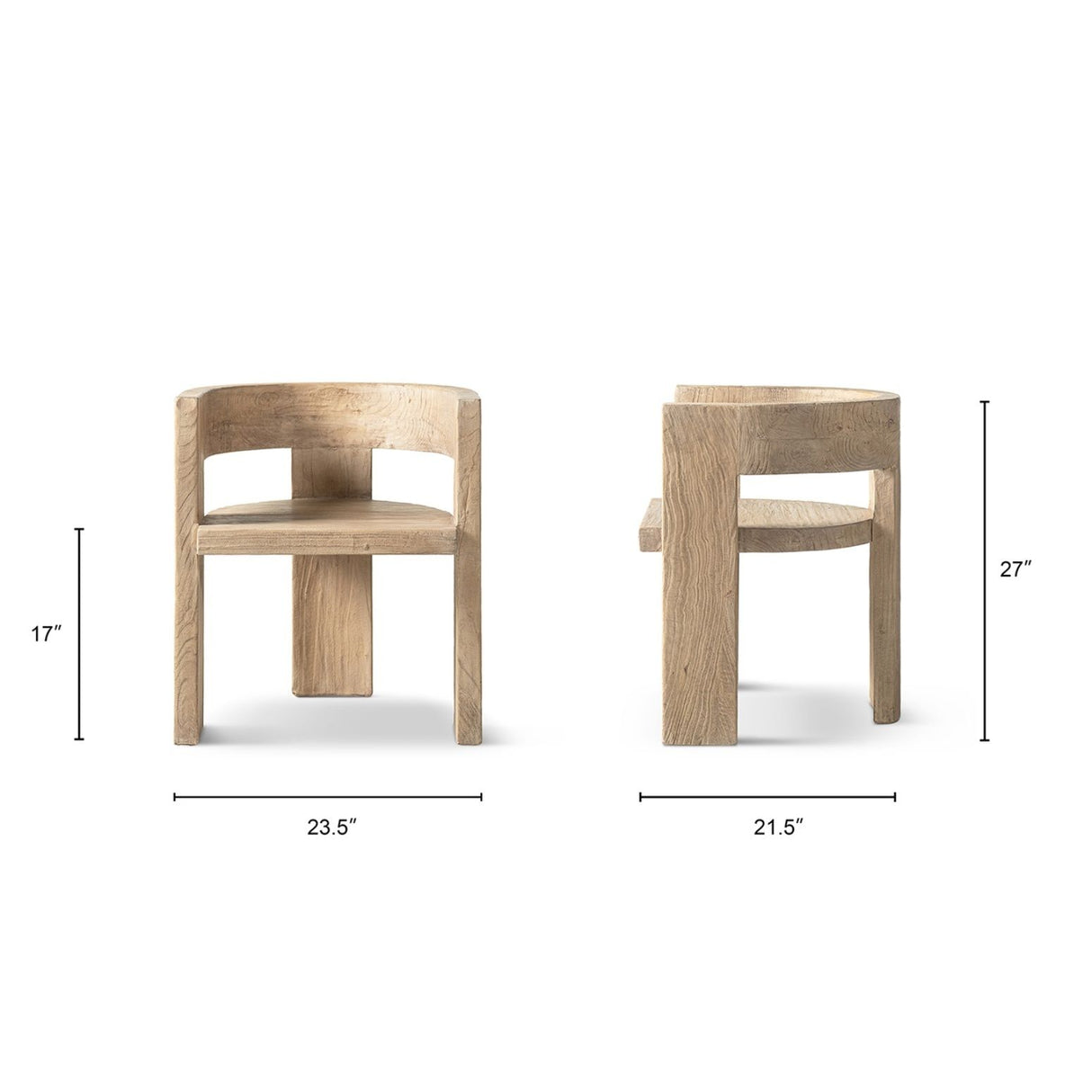 Soren - Accent Curved Dining Chair