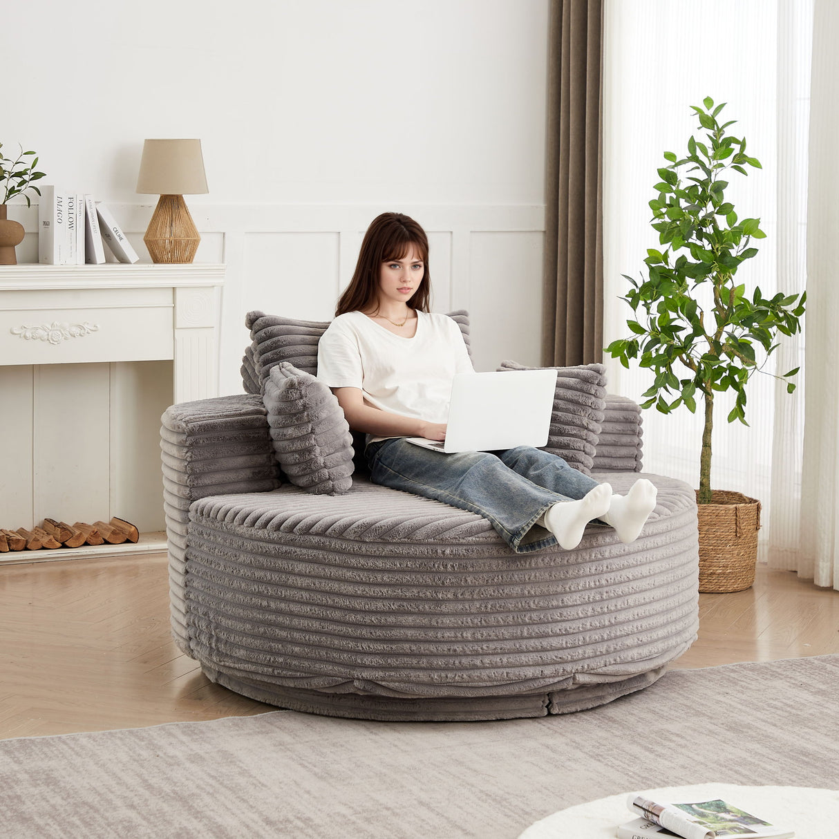 Single Sofa, Sleeper Chair For Living Room