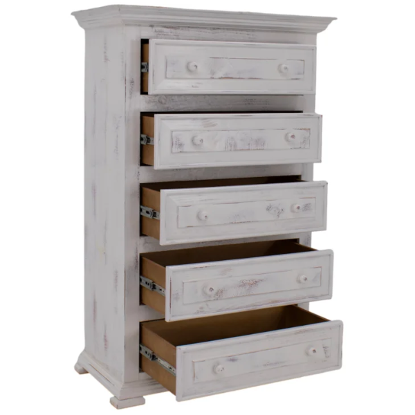 VB CHALET WHITE CHEST - 3700CHNW