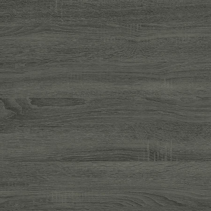 Colby Engineered Wood C-Shaped Side Table Weathered Grey - 902916