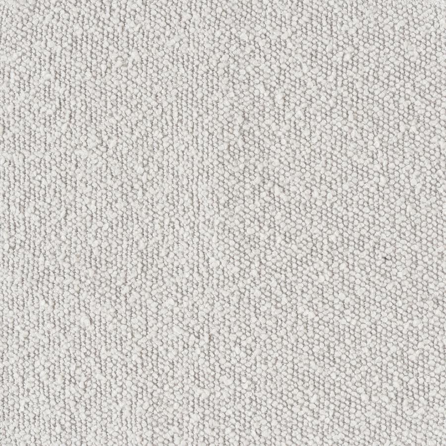 Serreta Boucle Upholstered Armless Acrylic Chair Ivory - 903161