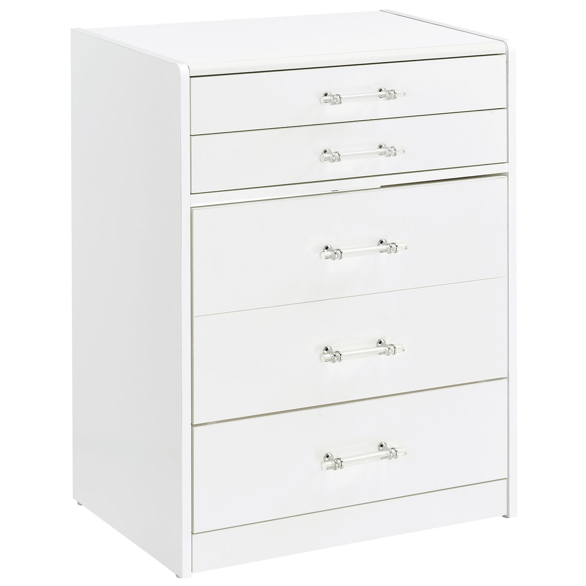 Ayuba - 3 Drawer Makeup Vanity Table With Mirror And Stool