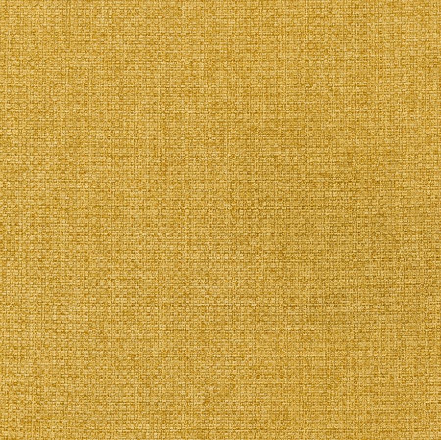 Summer Fabric Upholstered Tufted Accent Bench Mustard Yellow - 910292