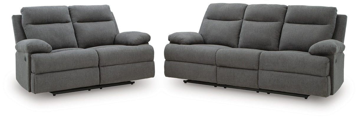 Side-Swipe Reclining Sofa and Loveseat - PC91406U1