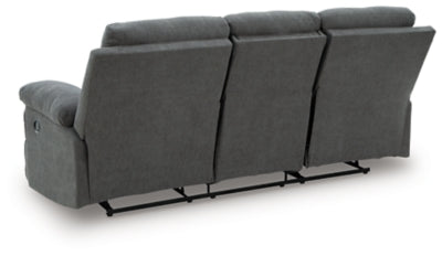 Side-Swipe Reclining Sofa with Drop Down Table - PC9140689