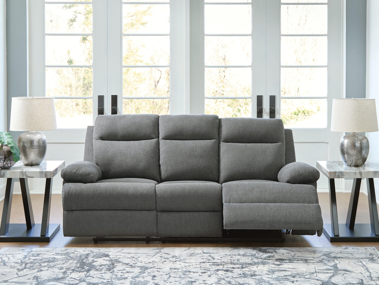 Side-Swipe Reclining Sofa with Drop Down Table - PC9140689