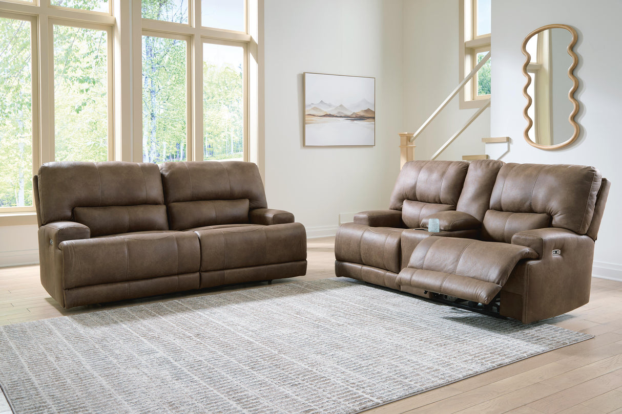 Beckley Place Power Reclining Sofa and Loveseat - PC91802U1