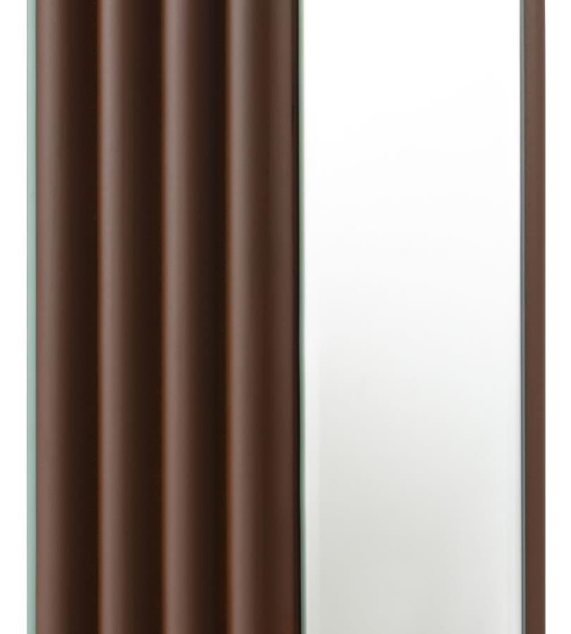 Elena 30-inch Square Tapered Mirrored Table Lamp Brown - 920177
