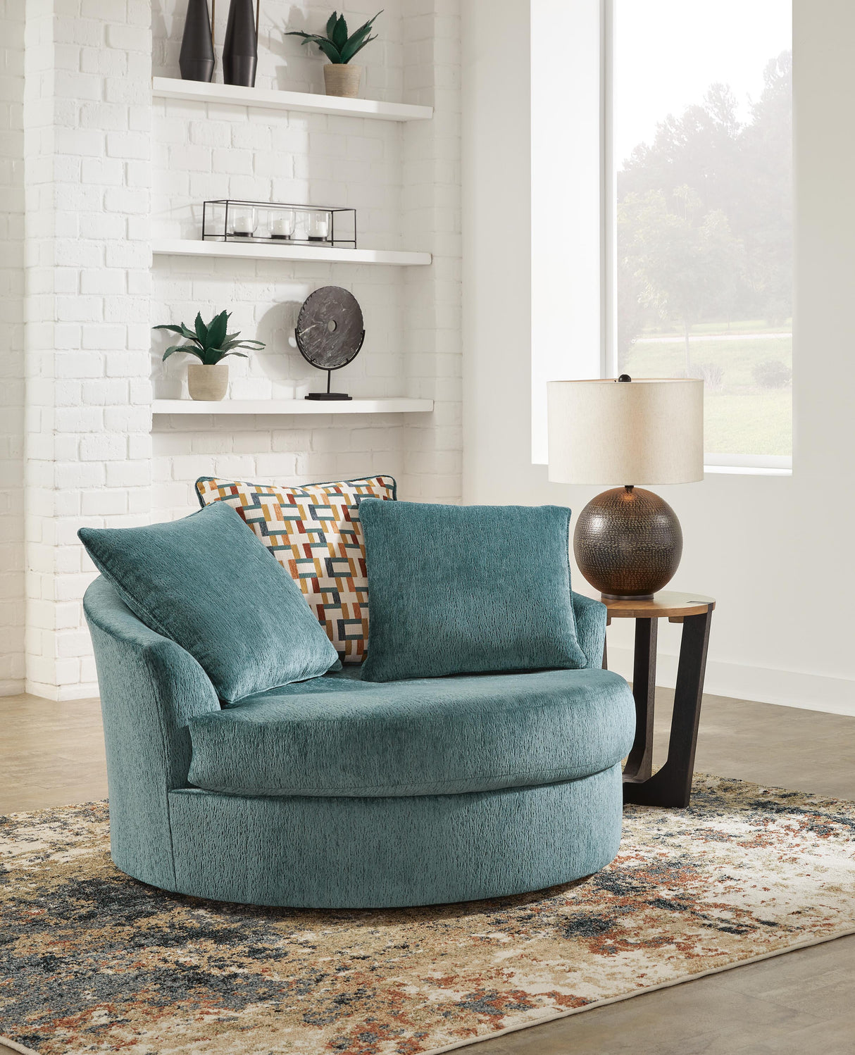 Laylabrook Oversized Swivel Accent Chair - 9220621