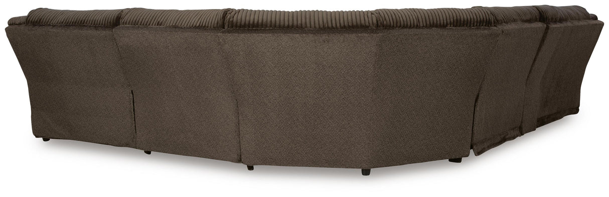 Top Tier 6-Piece Reclining Sectional with Chaise - 92705S1