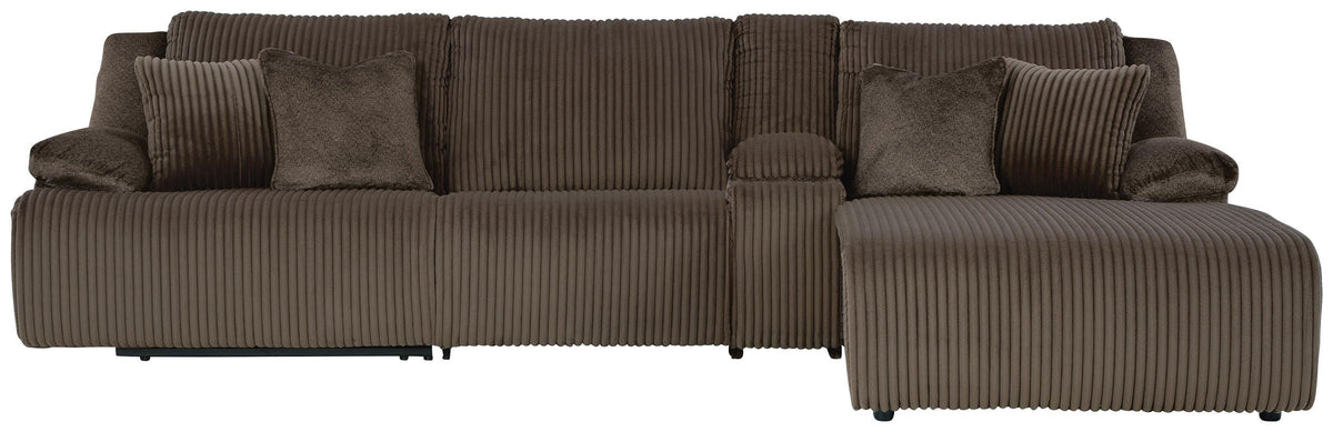 Top Tier 4-Piece Reclining Sectional with Chaise - 92705S13