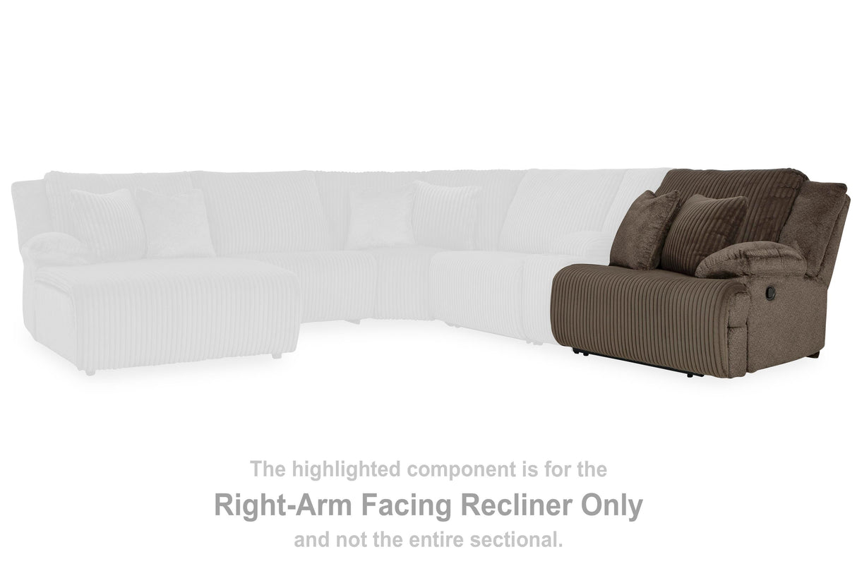 Top Tier Right-Arm Facing Recliner - 9270541