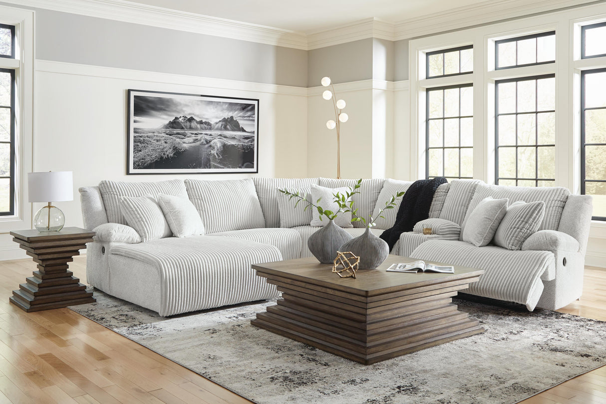 Top Tier 6-Piece Reclining Sectional with Chaise - 92706S2