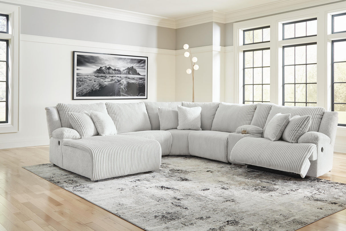 Top Tier 6-Piece Reclining Sectional with Chaise - 92706S2