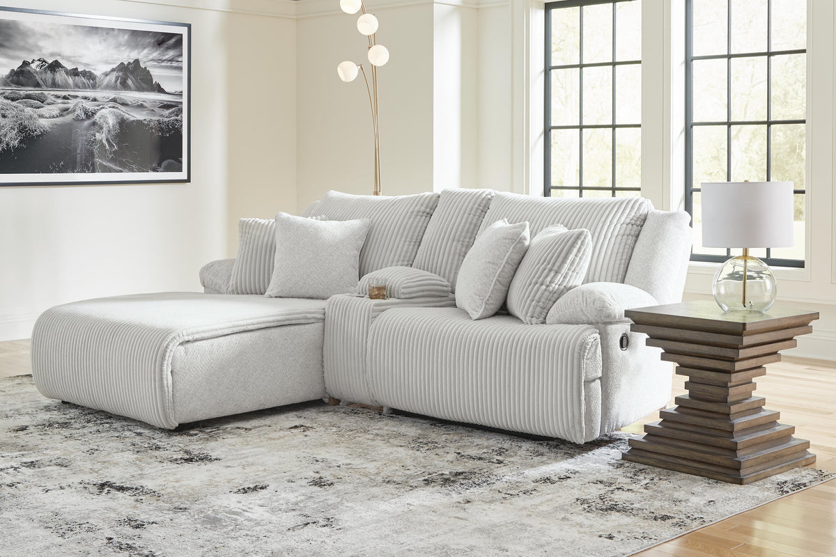 Top Tier 3-Piece Reclining Sectional Sofa with Chaise - 92706S5