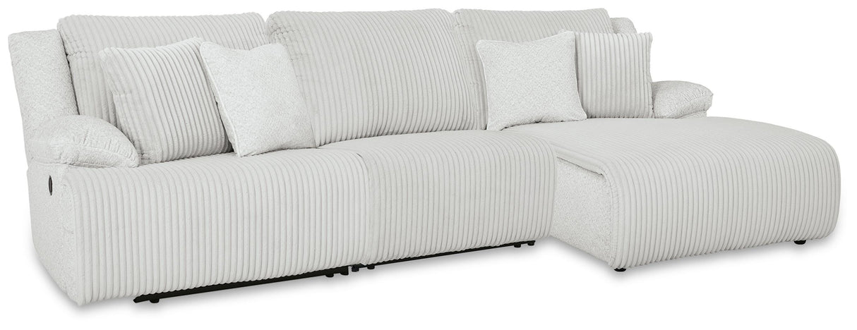 Top Tier 3-Piece Reclining Sectional Chofa - 92706S10