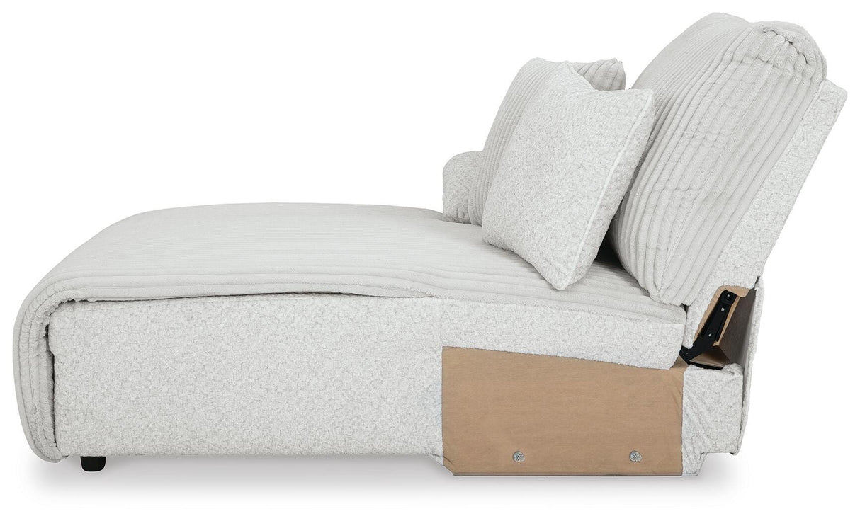 Top Tier Left-Arm Facing Power Reclining Back Chaise - 9270679