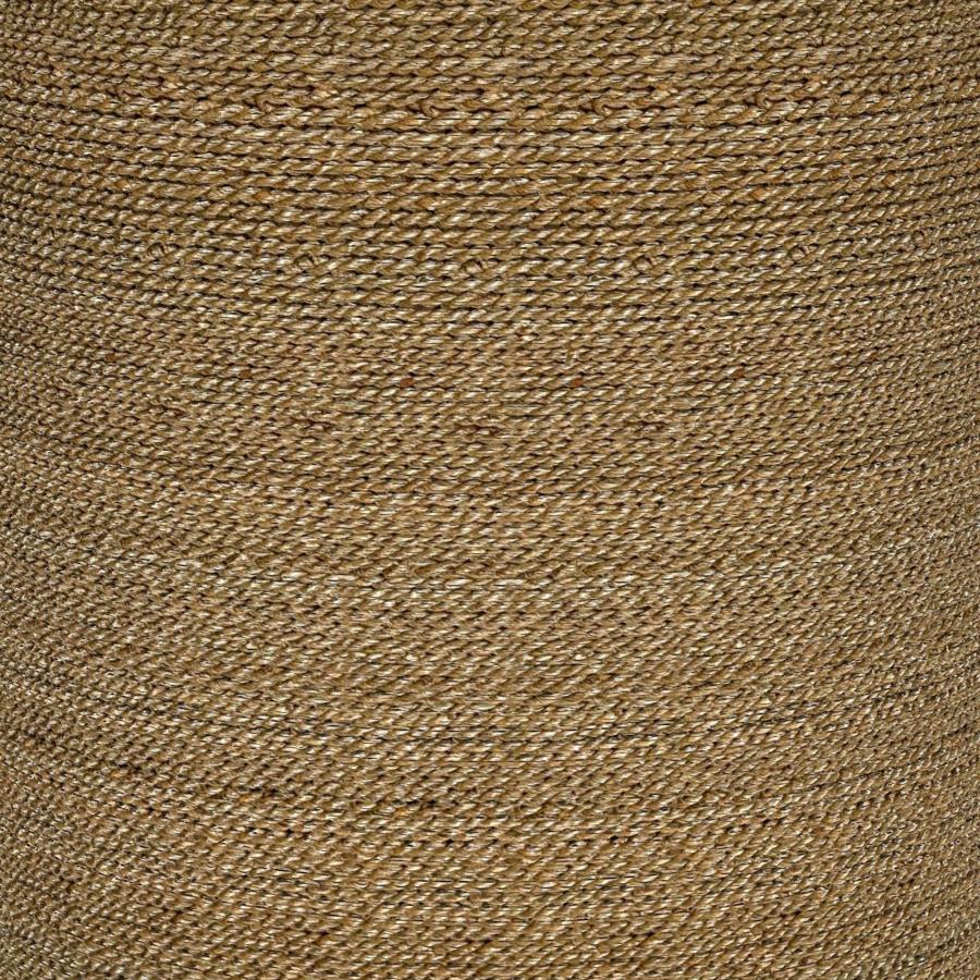 Halden Round Woven Seagrass Accent Side Table Light Brown - 930270