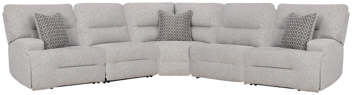 Acklen Place 5-Piece Power Reclining Sectional - 93605S3