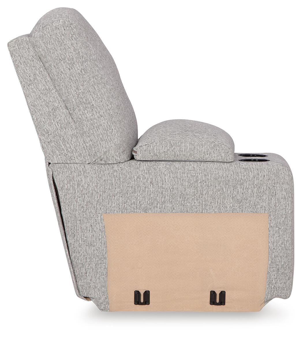 Acklen Place 6-Piece Power Reclining Sectional and Power Recliner - 93605S8