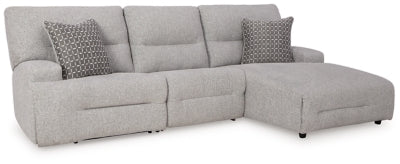 Acklen Place 3-Piece Power Reclining Sectional - 93605S6