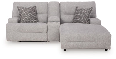 Acklen Place 3-Piece Power Reclining Sectional Sofa with Chaise - 93605S4