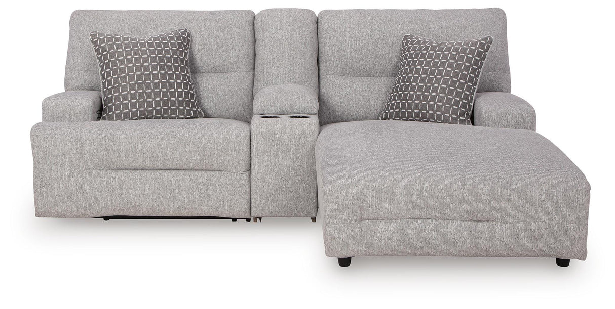 Acklen Place 3-Piece Power Reclining Sectional Sofa with Chaise - 93605S4