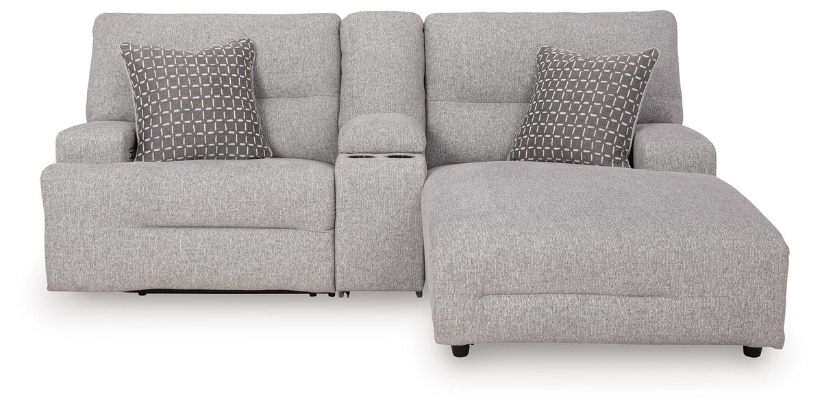 Acklen Place 3-Piece Power Reclining Sectional Sofa with Chaise - 93605S4