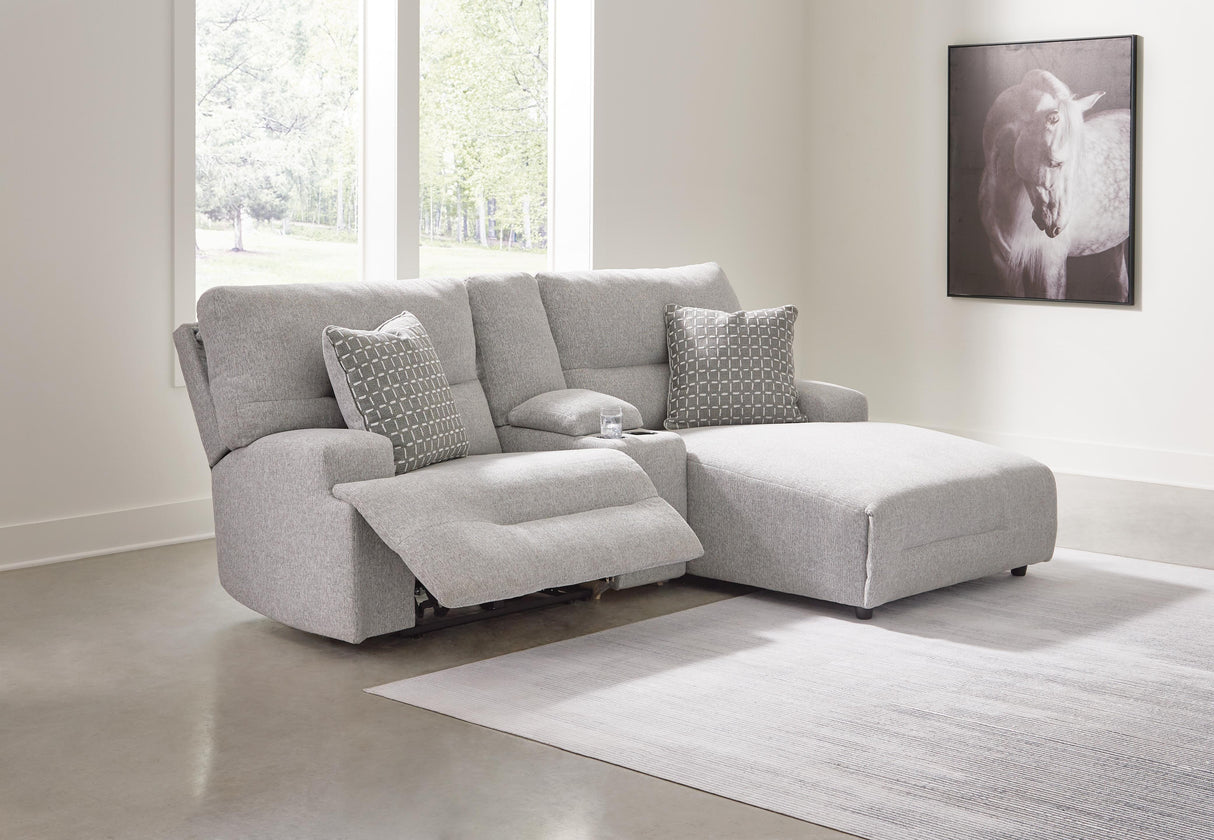 Acklen Place 3-Piece Power Reclining Sectional Sofa with Chaise - 93605S4