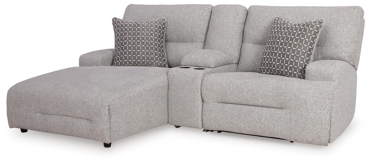 Acklen Place 3-Piece Power Reclining Sectional Sofa with Chaise - 93605S5