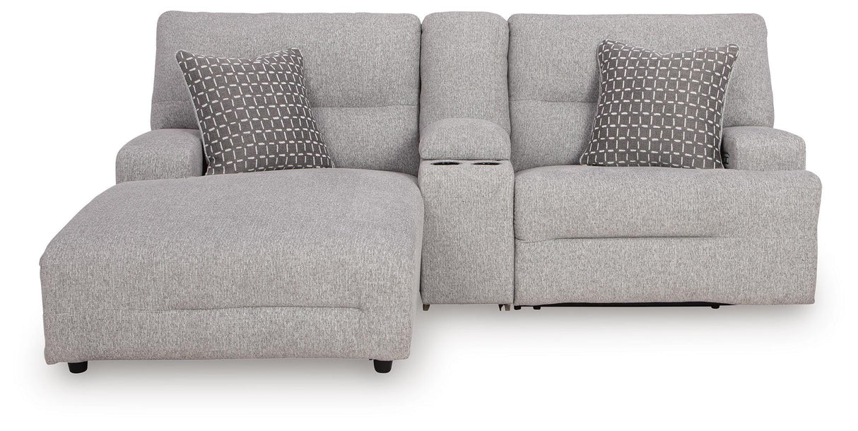 Acklen Place 3-Piece Power Reclining Sectional Sofa with Chaise - 93605S5