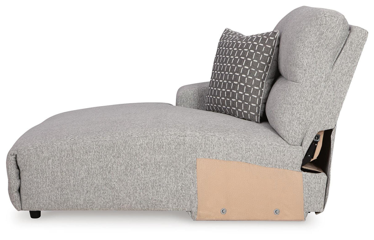 Acklen Place Left-Arm Facing Power Reclining Back Chaise - 9360579