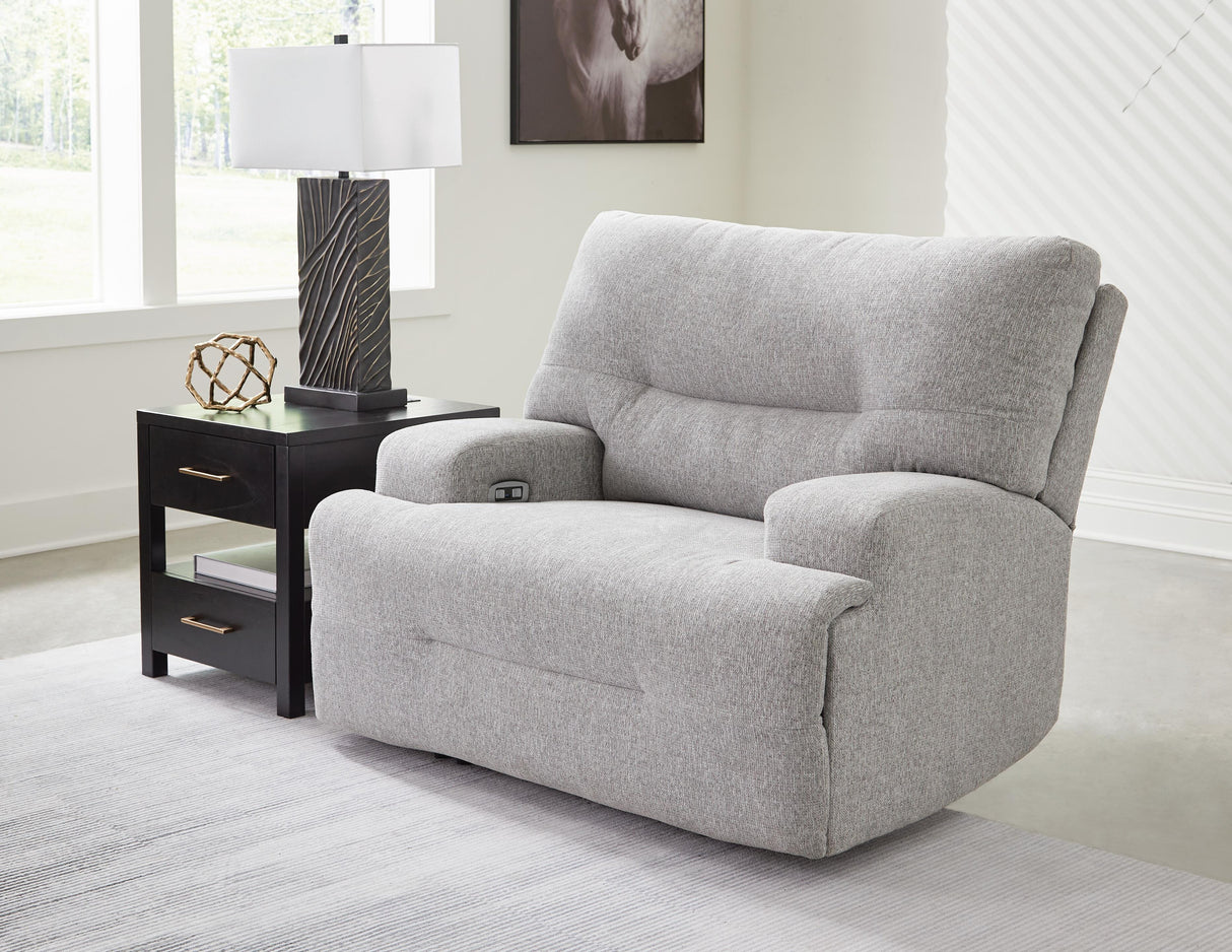 Acklen Place 6-Piece Power Reclining Sectional and Power Recliner - 93605S8