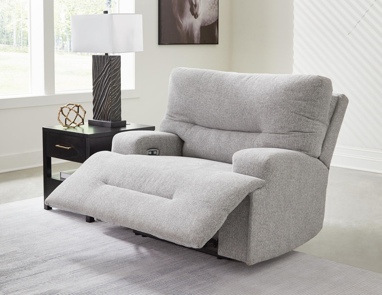Acklen Place 6-Piece Power Reclining Sectional and Power Recliner - 93605S8