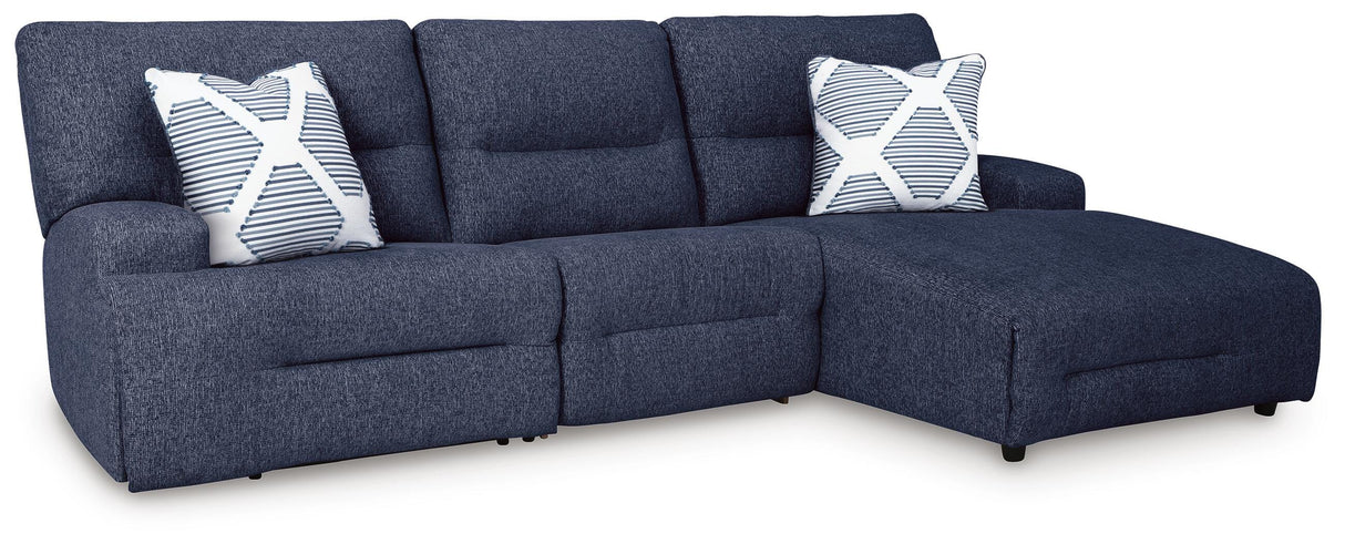 Acklen Place 3-Piece Power Reclining Sectional - 93607S6