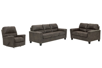 Navi Sofa, Loveseat and Recliner - 94002U4